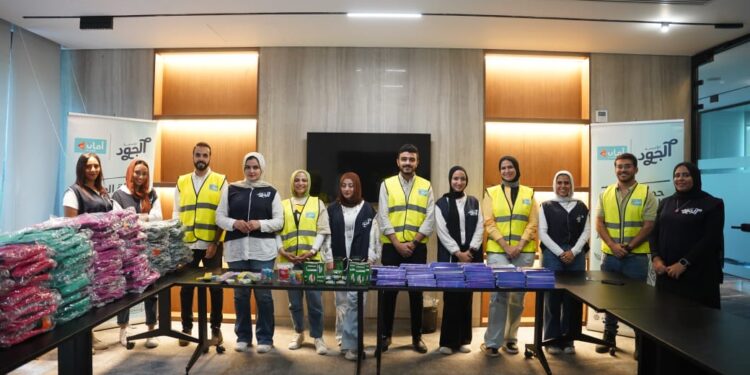 مؤسسة الجود تجهز الشنط والأدوات المدرسية للطلاب المستحقين