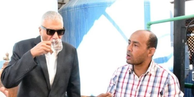 وزير الإسكان : نتائج فحص وتحليل المياه مطابقة للمواصفات قبل وبعد رصد حالات الإصابة
