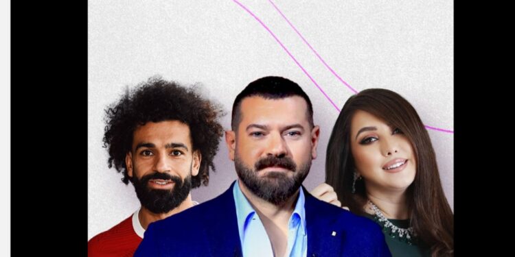 ماذا قال عمرو يوسف عن دعم محمد صلاح لكندة علوش في مرضها؟