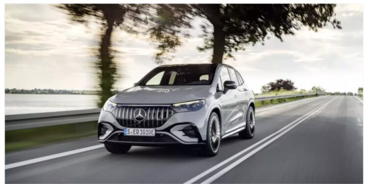 مرسيدس AMG EQE 2024 .. أول سيارة SUV كهربائية من AMG