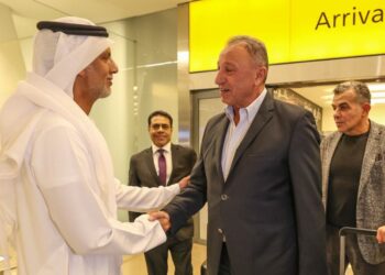 استقبال رسمي لبعثة الأهلي في الإمارات بحضور ممثلي مجلس أبو ظبي الرياضي