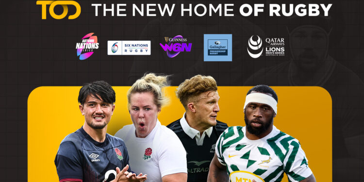 TOD تستحوذ على الحقوق الحصرية لإذاعة مسابقات الدولية للرجبي في الشرق الأوسط وشمال إفريقيا