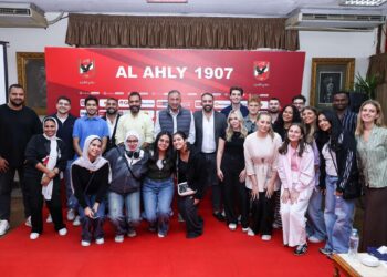 وفد جامعة مانشستر الإنجليزية في النادي الأهلي .. كواليس الزيارة