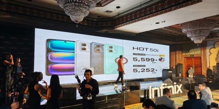 سعر هاتف انفينكس هوت 50i في مصر