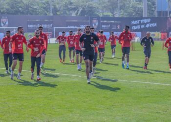 عودة الدوليين في مران الأهلي بعد انتهاء ارتباطات المنتخب