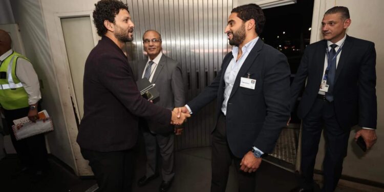 قنصل مصر في جنوب أفريقيا يستقبل بعثة الأهلي