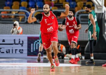 سلة الأهلي أبطال الدوري على حساب الاتحاد السكندري