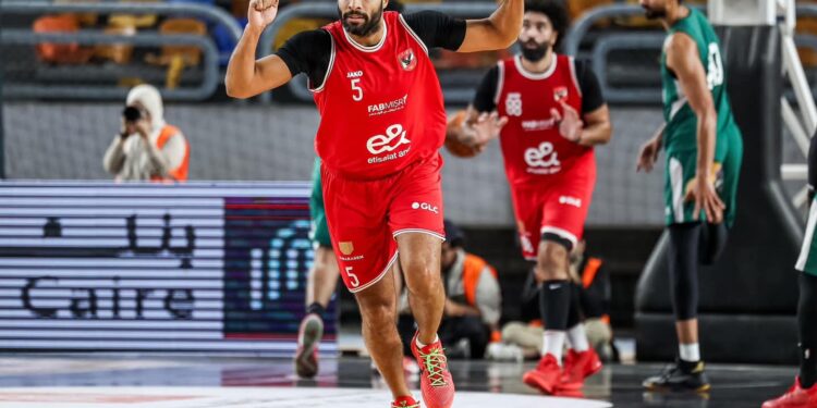 سلة الأهلي أبطال الدوري على حساب الاتحاد السكندري