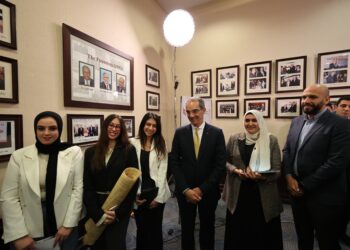 وزير الاتصالات يشهد فعاليات الحفل السنوى لمعهد تكنولوجيا المعلومات