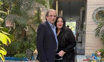 بعد الحكم النهائي على المخرج عمر زهران .. خالد يوسف يظهر للمرة الأولى رفقة زوجته