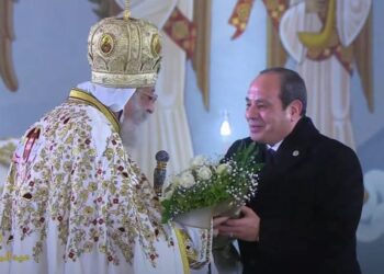 في تقليد سنوي أرساه منذ ٢٠١٥ .. الرئيس السيسي يكرر حضوره المعتاد إلى الكاتدرائية مهنئًا الأقباط بعيد الميلاد