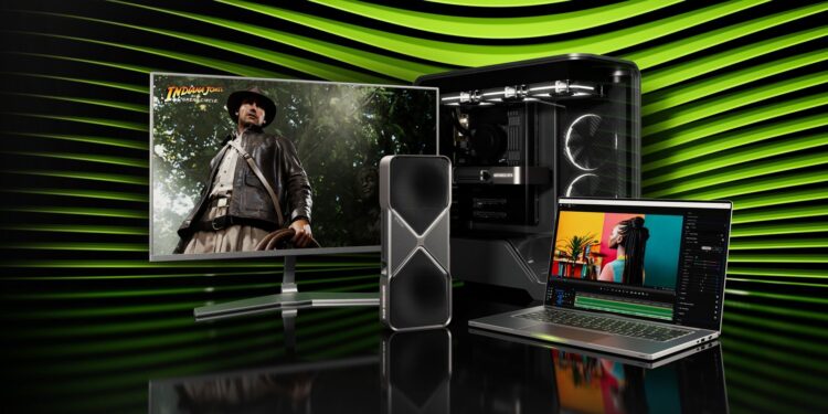 سلسلة نيفيديا NVIDIA Blackwell GeForce RTX 50 تفتح آفاقًا جديدة في عالم رسومات الحاسب
