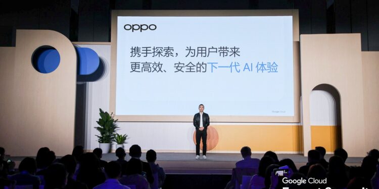 اوبو OPPO تكشف عن ابتكارات الذكاء الاصطناعي في Google Cloud Shenzhen 2025