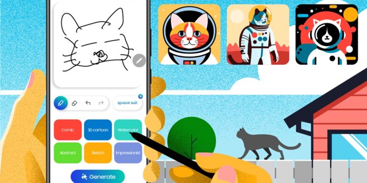 تقنية سامسونج Galaxy AI: تحويل الأفكار إلى واقع بلمسة واحدة