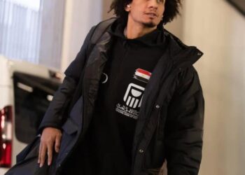 وصول منتخب اليد الي ملعب المباراة استعدادا لمواجهة سلوفينيا في بطولة العالم