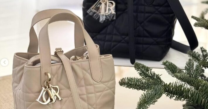 حقيبة Dior Toujours: إطلالة تجمع بين الأناقة والعملية