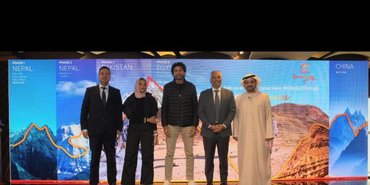 المشرق يحتفل بمرور عام على مبادرة Climb2Change العالمية