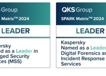 شركة Kaspersky تستحوذ على لقب الشركة الرائدة في مجال خدمات الأمن المُدارة والاستجابة للحوادث