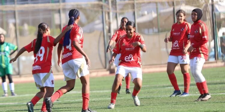 سباعية نظيفة .. ناشئات الأهلي يحققن فوزا عريضا على سنزو بالدوري