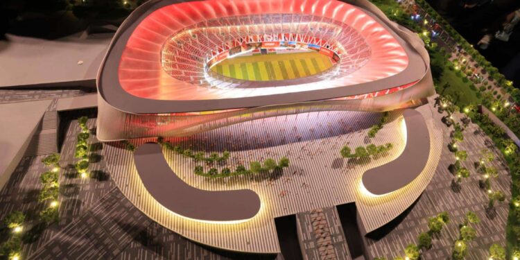 تخليد أسماء الجماهير على جدران ستاد الأهلي