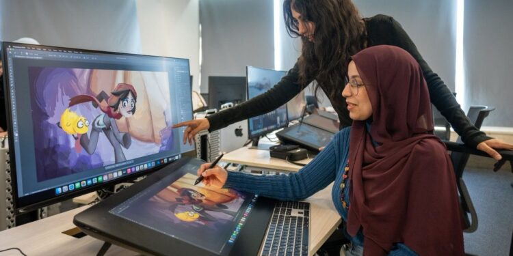 جامعة مصر للمعلوماتية : دعم الفنون الرقمية ساهم في تصميم ألعابًا إلكترونية تعليمية للمرحلتين الابتدائية والإعدادية