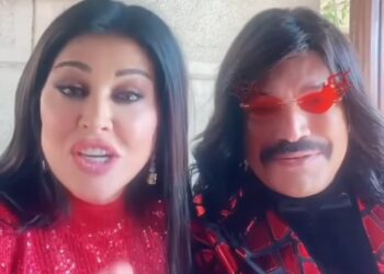 شوف باسم سمرة وجومانا مراد عملوا ايه في كواليس “العتاولة 2″؟