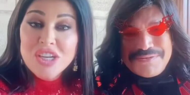 شوف باسم سمرة وجومانا مراد عملوا ايه في كواليس “العتاولة 2″؟