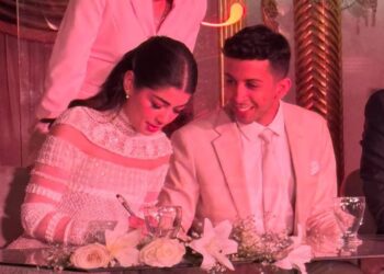 أبرز صور زفاف ليلى زاهر وهشام جمال .. شوف