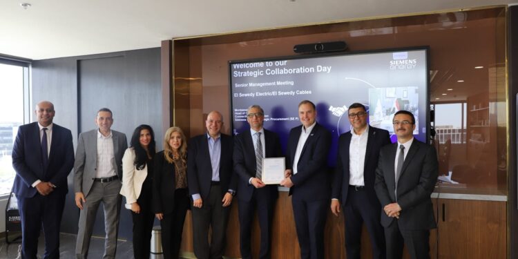 السويدي للكابلات – تعقد شراكة إستراتيجية مع سيمنس  Siemens Energy لدعم الابتكار والاستدامة