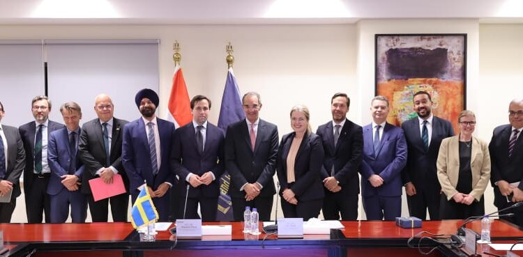 وزارة الاتصالات تستهدف جذب استثمارات سويدية بمجالات التحول الرقمي والتعهيد