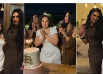 من حضر عيد ميلاد رحمة أحمد.. احتفال النجوم