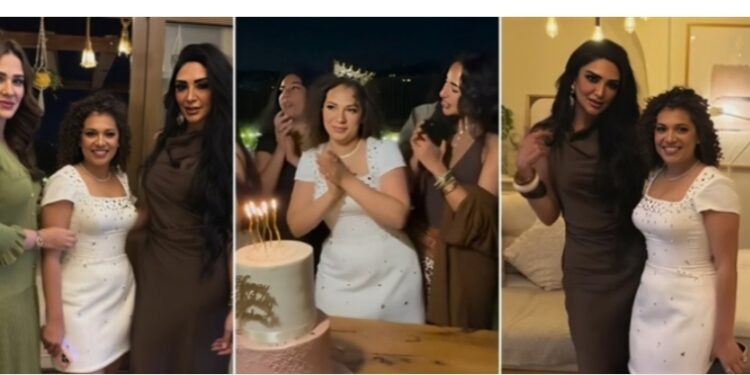 من حضر عيد ميلاد رحمة أحمد.. احتفال النجوم