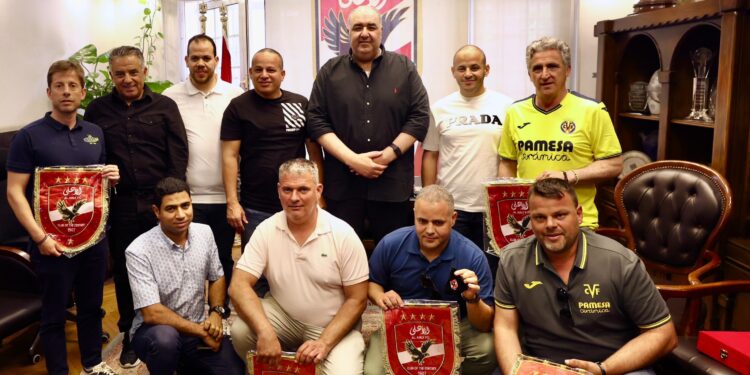 كواليس استقبال الأهلي وفد نادي فياريال الأسباني