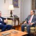 وزير الخارجية والهجرة يستقبل الممثل الأوروبي لعملية السلام ويؤكد: لا بديل عن وقف العدوان ودعم الدولة الفلسطينية