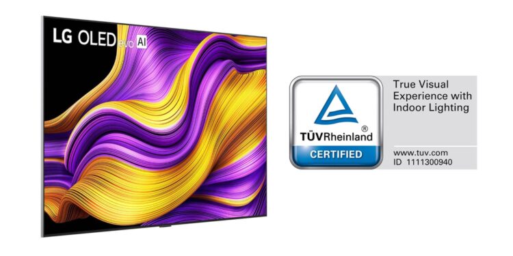 تلفزيونات إل جي LG OLED 65 بوصة لعام 2025 تحصل على شهادة “تجربة بصرية حقيقية”