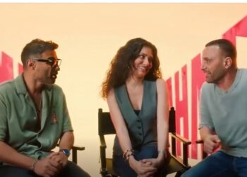 أحمد السقا يفاجئ أحمد فهمي وجيهان الشماشرجي في كواليس أحمد وأحمد.. ما القصة؟