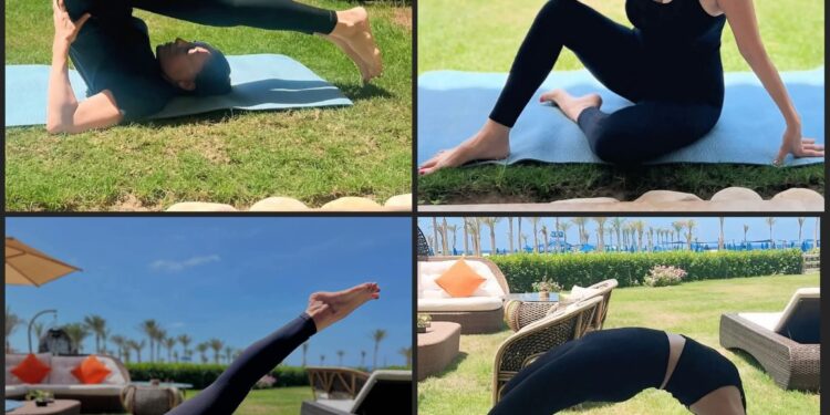 إطلالة نرمين الفقي الرياضية تتصدر مواقع التواصل .. ما القصة؟