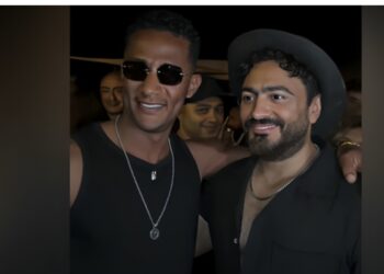 تامر حسني يحتفل مع محمد رمضان في الساحل الشمالي .. فيديو