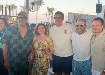  في سهرة مميزة بالساحل الشمالي النجوم يتألقون .. أبرزهم أحمد السقا وريهام حجاج