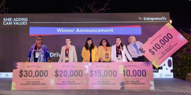 إندرايف تطلق جائزة “Aurora Tech 2026” لرائدات الأعمال في الشركات الناشئة