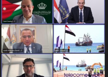 الاتصالات :  إنزال الكابل البحرى «كورال بريدج» فى طابا لربط مصر والأردن وتسريع نقل البيانات الدولية