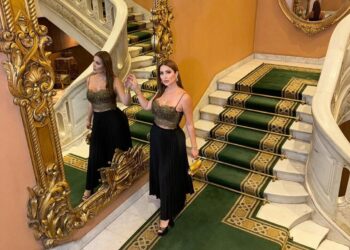 نسرين طافش تتألق بإطلالة ساحرة من ماريوت