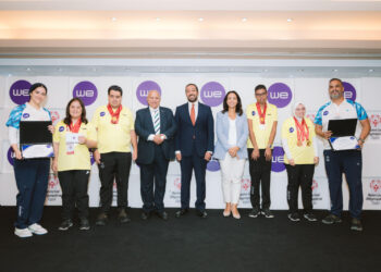 المصرية للاتصالات تكرم أبطال الأوليمبياد الخاص بالمسابقة الإقليمية الأولى للفروسية  