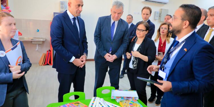 افتتاح أولى المدارس المصرية الألمانية بمدينة السادس من أكتوبر