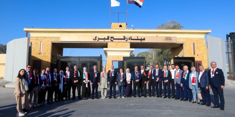 من القاهرة إلى معبر رفح الحدودي.. رسالة تضامن تركية تؤكد وحدة الموقف مع مصر تجاه غزة