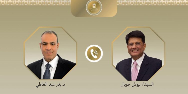 وزير الخارجية يبحث مع وزير التجارة والصناعة الهندي سبل تعزيز التبادل التجاري ومضاعفة الاستثمارات الهندية بمصر