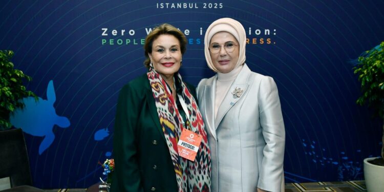 أمينة أردوغان: تركيا تولي أهمية كبيرة للتعاون الدولي في سبيل معالجة قضايا المناخ والبيئة