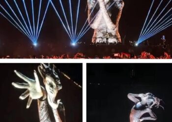 هل استخدم حفل anyma رمز ميدوسا لنشر الماسونية؟