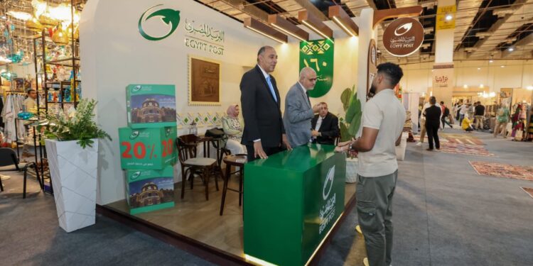 البريد المصري” يشارك في.. معرض “تراثنا” للحرف اليدوية والتراثية.. بمجموعة متكاملة من الخدمات