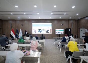 جامعة مصر للمعلوماتية وبصيرة  ينظمان ورشة عمل للتعريف بأفضل طرق تعليم المكفوفين